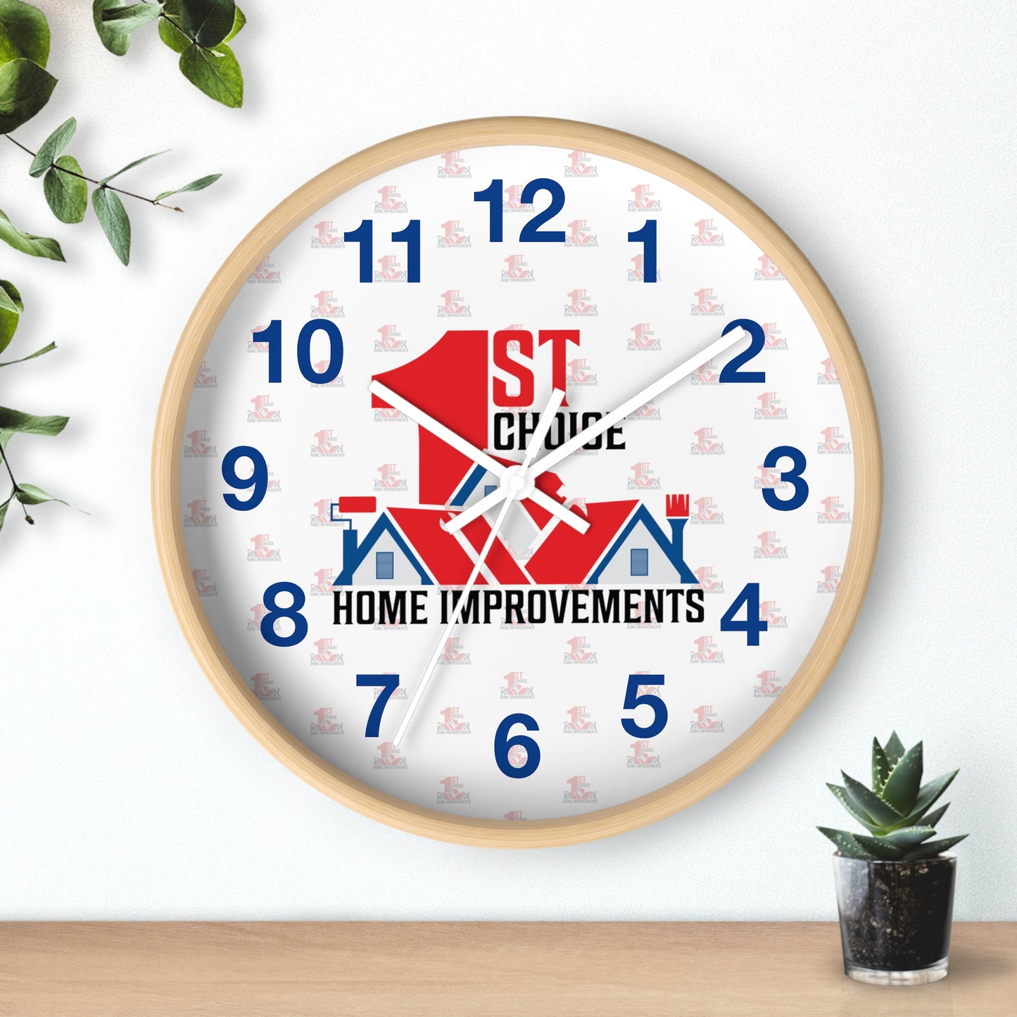 1st Choice Alternative Logo Wall Clock