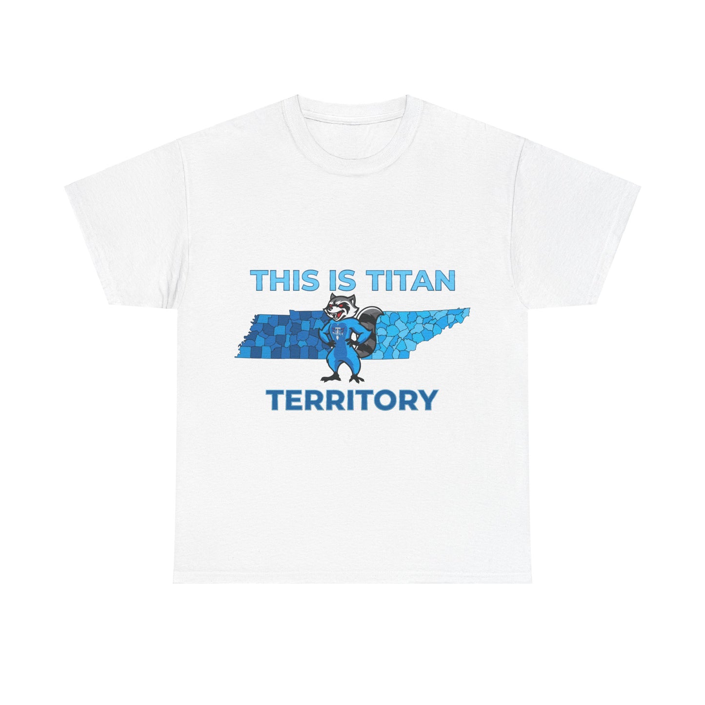 Game day t-shirt featuring Titans squirrel