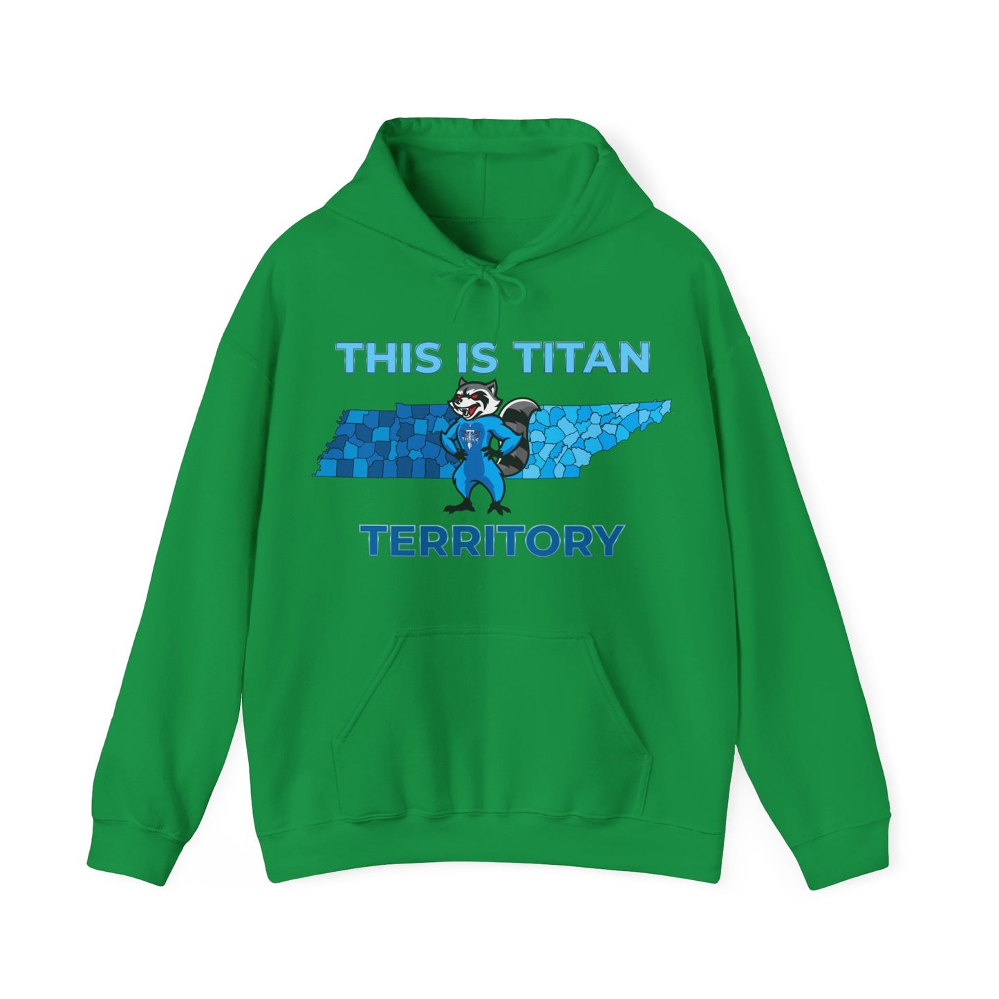 Raccoon-themed hoodie for Titans fans