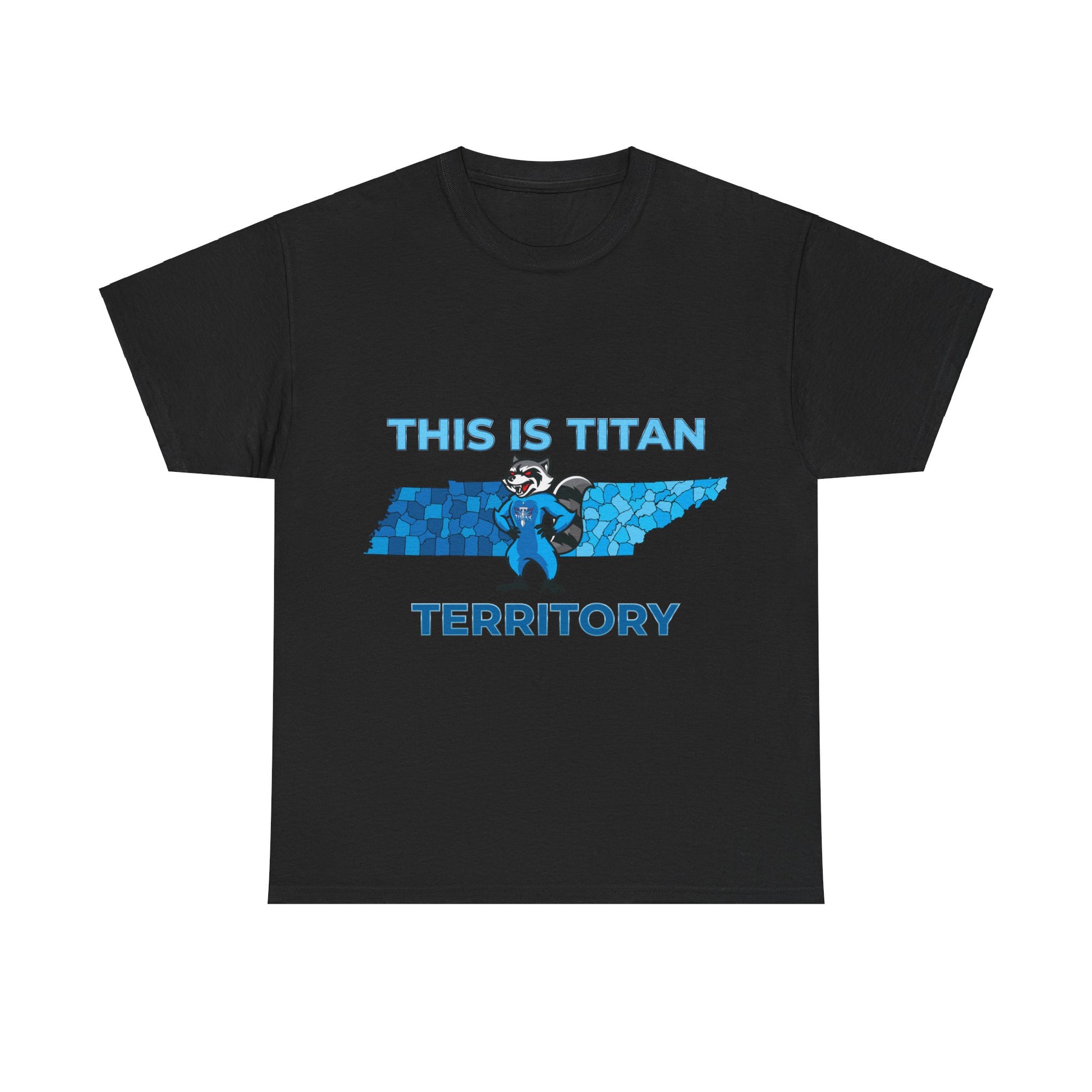 Custom Titans t-shirt with fun squirrel