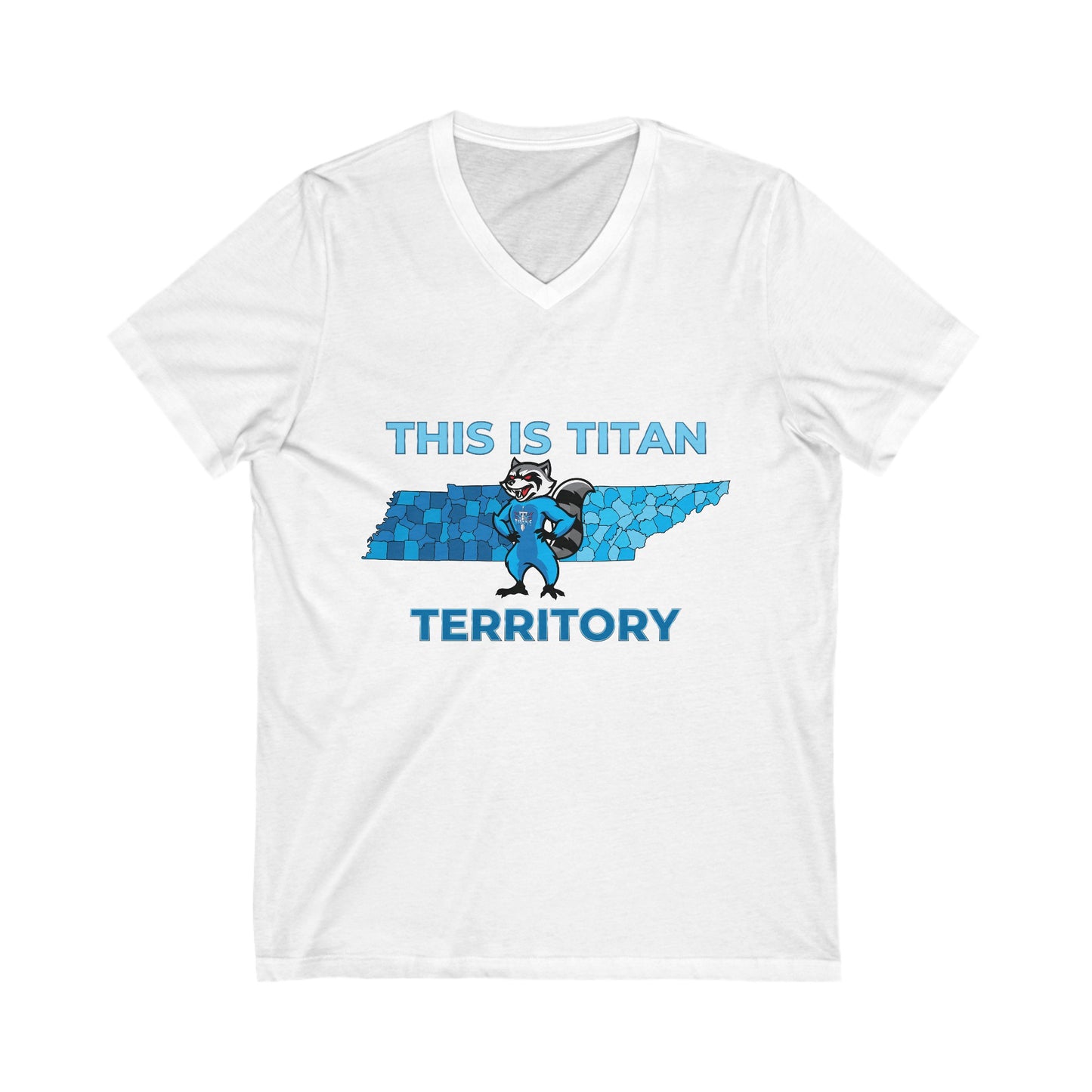 Stylish raccoon-themed Titans apparel