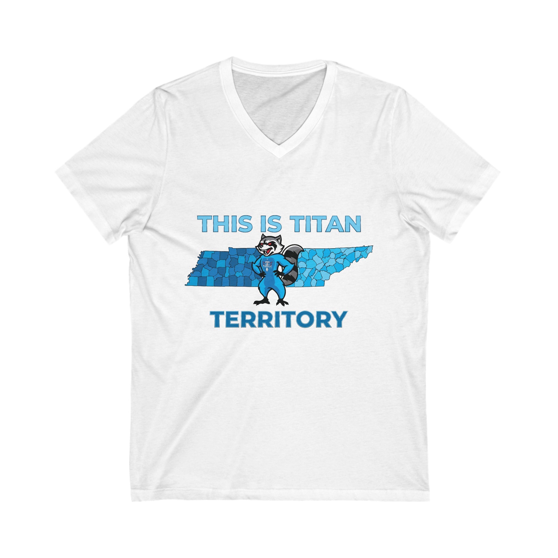 Stylish raccoon-themed Titans apparel