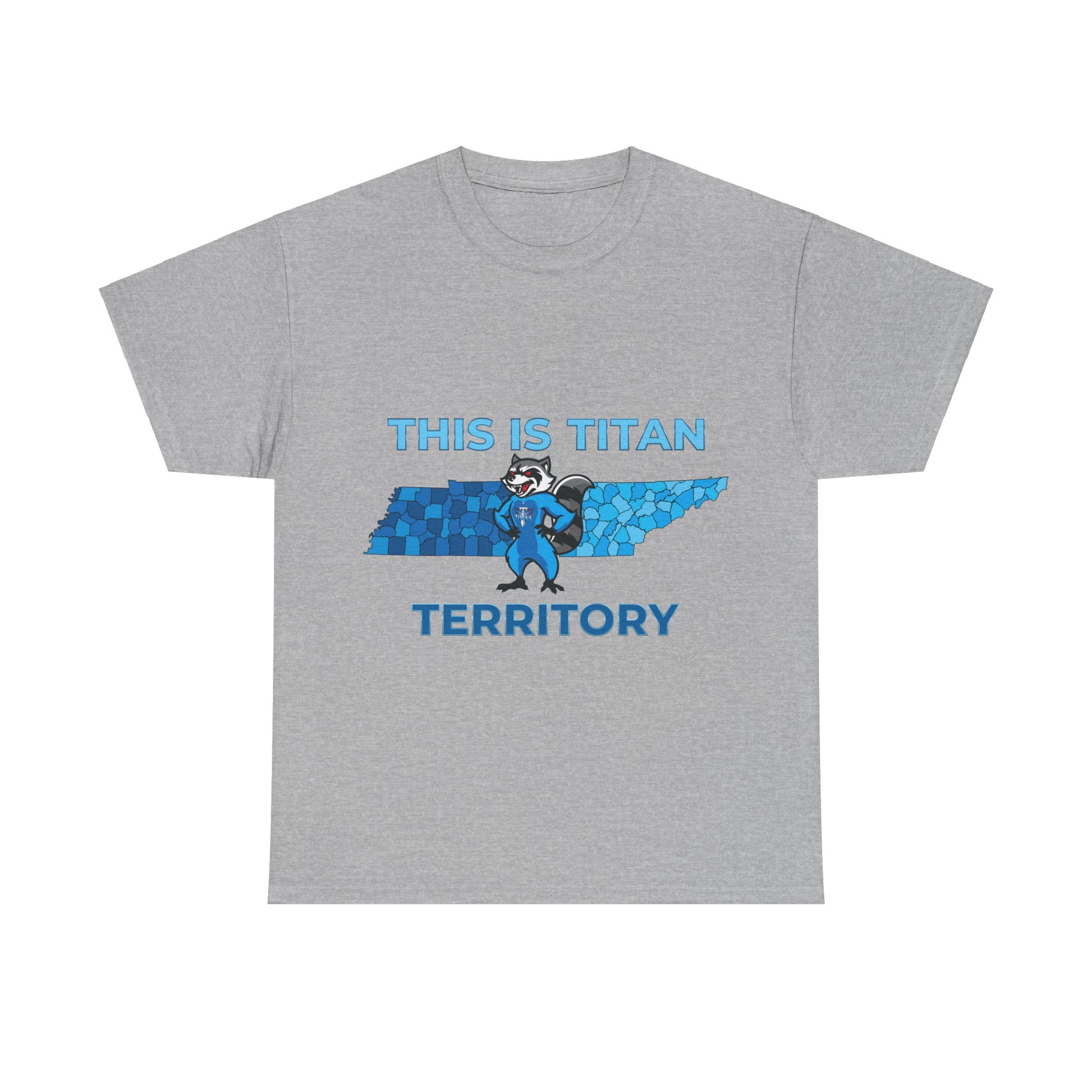 Comfortable Titans shirt with squirrel art