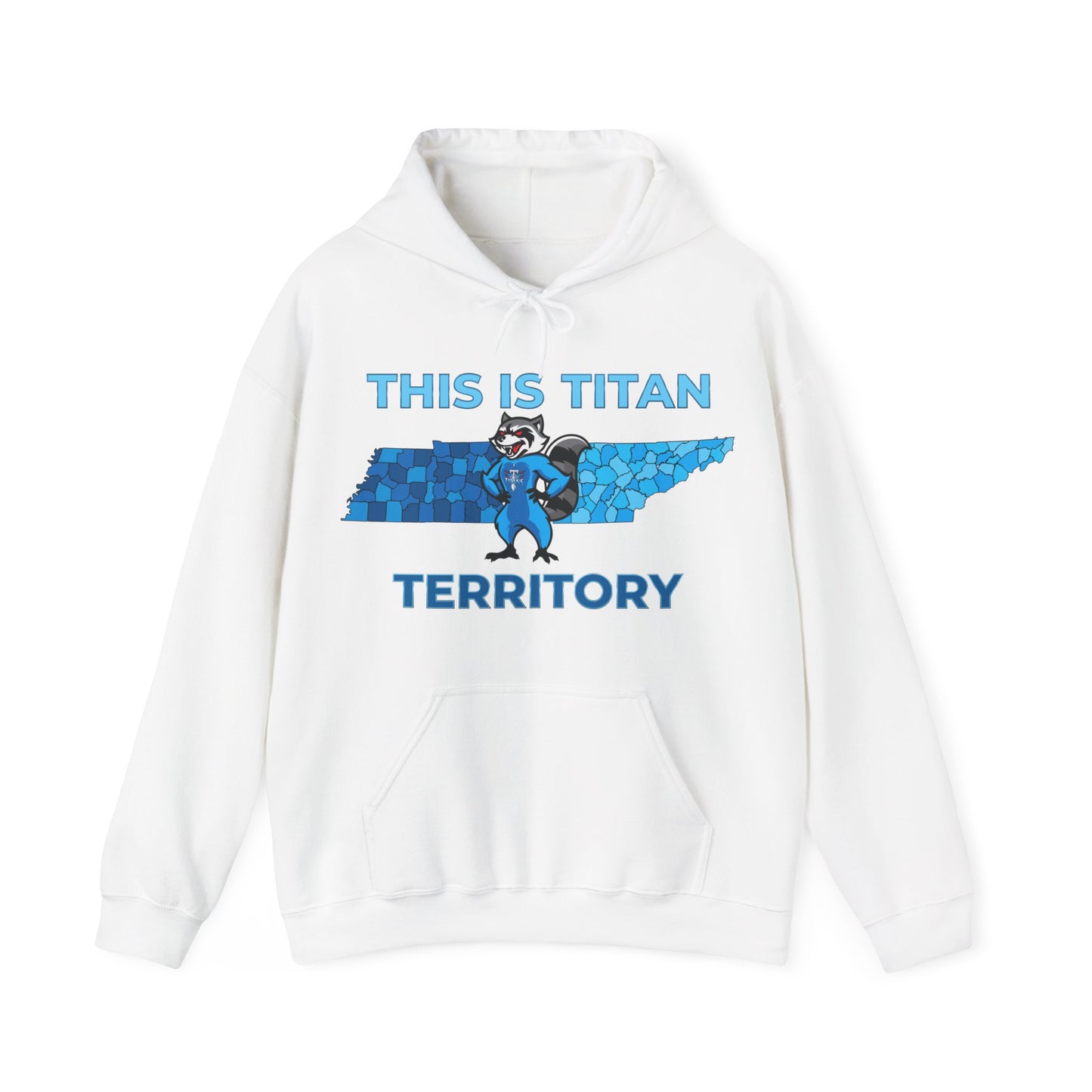 Game day ready Titans raccoon hoodie